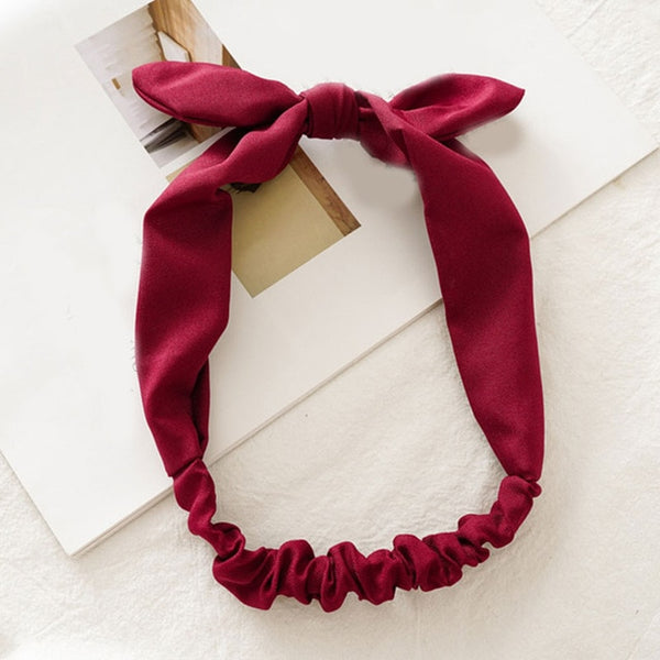 Women Sweet Hair Bands Print Headbands Retro Hair Accessories Cross Turban Bandage Bandanas Hairband Headwrap Summer Headwear