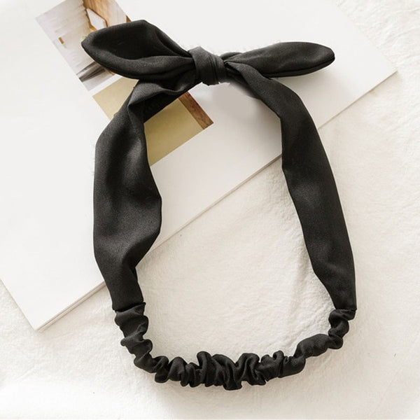 Women Sweet Hair Bands Print Headbands Retro Hair Accessories Cross Turban Bandage Bandanas Hairband Headwrap Summer Headwear