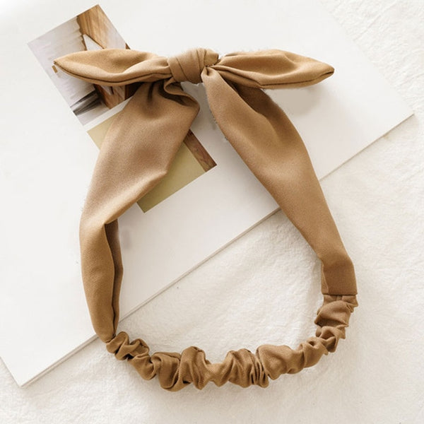 Women Sweet Hair Bands Print Headbands Retro Hair Accessories Cross Turban Bandage Bandanas Hairband Headwrap Summer Headwear