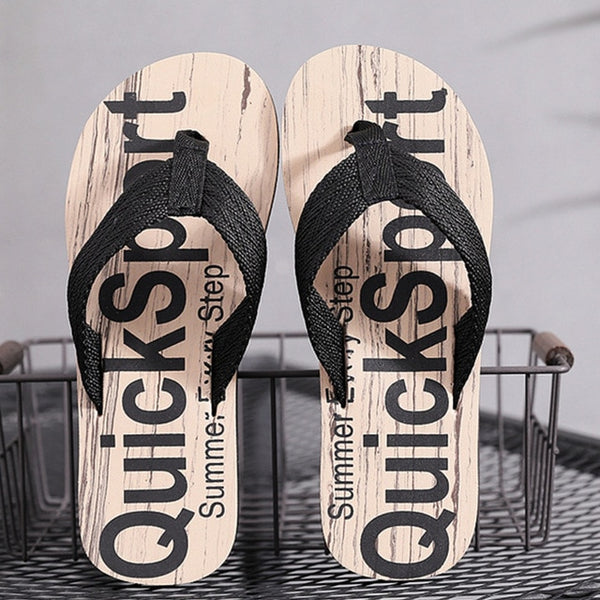 2020 New Arrival Summer Men Flip Flops High Quality Beach Sandals Anti-slip Zapatos Hombre Casual Shoes Wholesale A10