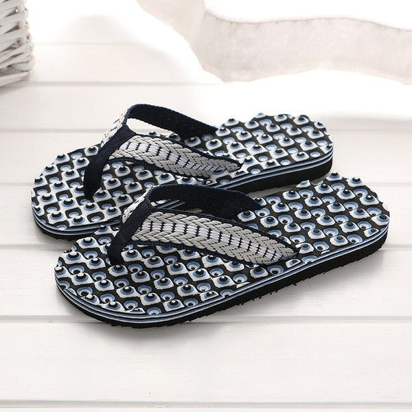 2020 New Arrival Summer Men Flip Flops High Quality Beach Sandals Anti-slip Zapatos Hombre Casual Shoes Wholesale A10