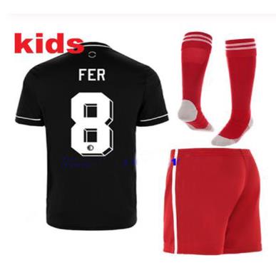 kids Top Quality 2020 2021 FeyenoordES Away soccer jersey 20 21 kids kit JORGENSEN BERGHUIS KOKCU boy football shirt