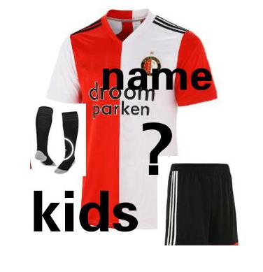 kids Top Quality 2020 2021 FeyenoordES Away soccer jersey 20 21 kids kit JORGENSEN BERGHUIS KOKCU boy football shirt